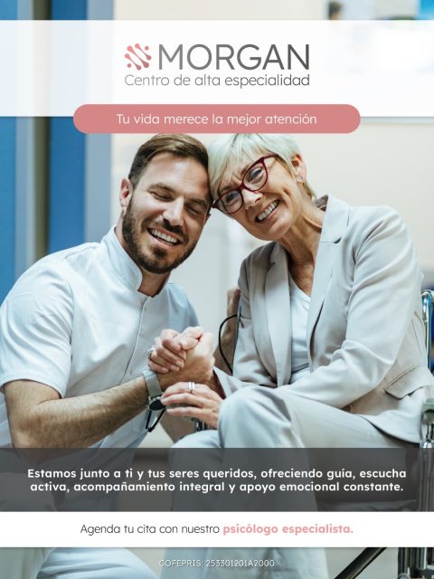 En Morgan Centro de Alta Especialidad, obtén atención integral y apoyo constante a pacientes y familiares, coordinando cada caso de forma conjunta. 

Contáctanos y recibe cuidado personalizado hoy.

📞 Contáctanos llamando a 333 642 2939 o también 333 641 5081
📱 O mediante WhatsApp: wa.me/+3338086574 

📍 Encuéntranos en Olmecas 847 Col. Monraz, CP 44670: maps.app.goo.gl/L8RRupBwXAvyU5ZDA