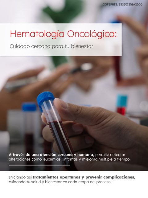 ¿Sabías que la hematología oncológica es clave para el diagnóstico y tratamiento de leucemias y linfomas?

En Morgan Centro de Alta Especialidad contamos con especialistas dedicados que acompañan a cada paciente y su familia con atención humana y personalizada. ¡Comunícate con nosotros!

📌 Sucursal Guadalajara: Olmecas 847, Monraz, 44670: maps.app.goo.gl/L8RRupBwXAvyU5ZDA
📲 wa.me/+3338086574
📞333 642 2939 o 333 641 5081

📌 Sucursal Ajijic: Hidalgo 23, Local 9, Col. San Antonio Tlacayán: maps.app.goo.gl/rFpC3JZcxFJbyfBt8
📲 wa.me/+3331084084
📞 33 3108 4084
