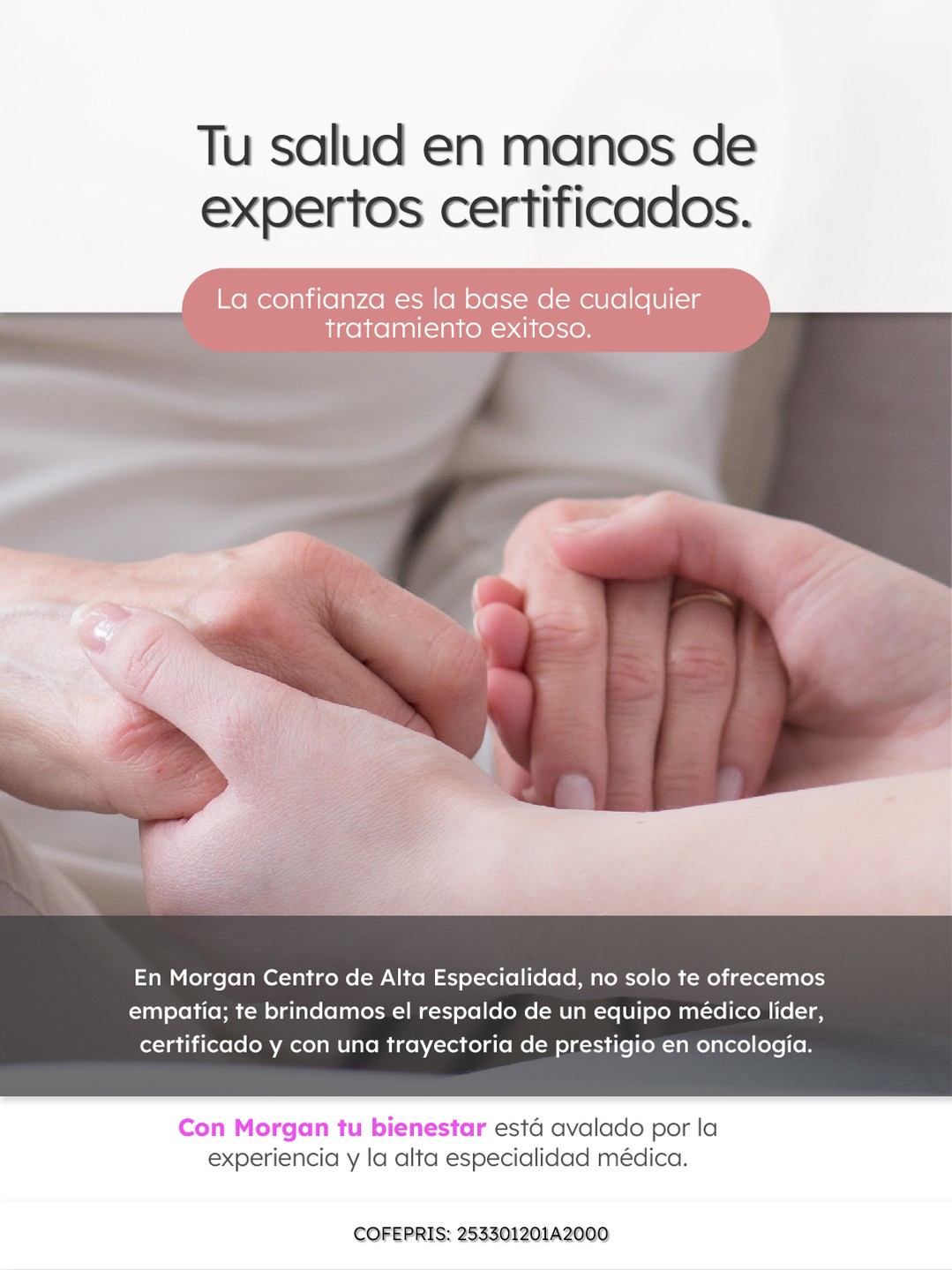 Nos importa tu historia, no solo tus síntomas. ¡Ven a conocernos!

📌 Sucursal Guadalajara: Olmecas 847, Monraz, 44670: maps.app.goo.gl/L8RRupBwXAvyU5ZDA
📲 wa.me/+3338086574
📞333 642 2939 o 333 641 5081

📌 Sucursal Ajijic: Hidalgo 23, Local 9, Col. San Antonio Tlacayán: maps.app.goo.gl/rFpC3JZcxFJbyfBt8
📲 wa.me/+3331084084
📞 33 3108 4084

Sitio web: grupomorgan.com.mx