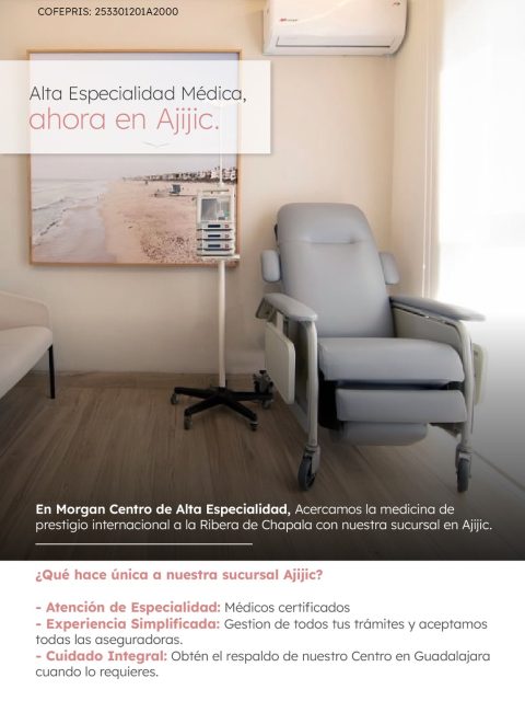 Centros de alta especialidad en Monraz y Ajijic. Tecnología médica líder en la región. ¡Ven y conocenos!

📌 Sucursal Guadalajara: Olmecas 847, Monraz, 44670: maps.app.goo.gl/L8RRupBwXAvyU5ZDA
📲 wa.me/+3338086574
📞333 642 2939 o 333 641 5081

📌 Sucursal Ajijic: Hidalgo 23, Local 9, Col. San Antonio Tlacayán: maps.app.goo.gl/rFpC3JZcxFJbyfBt8
📲 wa.me/+3331084084
📞 33 3108 4084

Sitio web: grupomorgan.com.mx